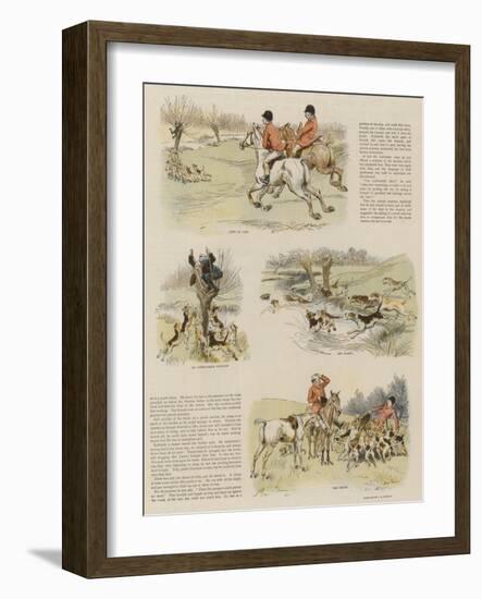 Red Herrings by Parcel Post-Hugh Thomson-Framed Giclee Print