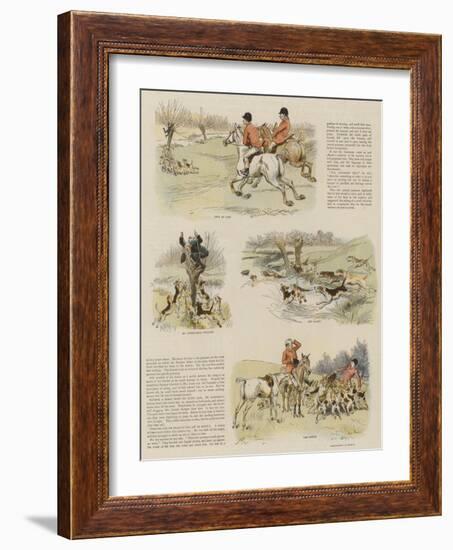 Red Herrings by Parcel Post-Hugh Thomson-Framed Giclee Print