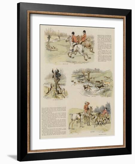 Red Herrings by Parcel Post-Hugh Thomson-Framed Giclee Print