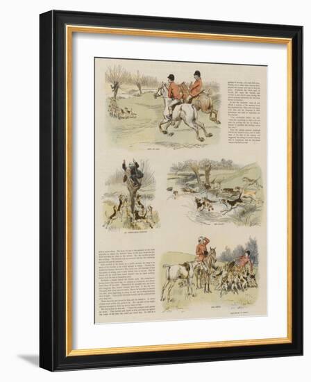 Red Herrings by Parcel Post-Hugh Thomson-Framed Giclee Print