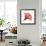 Red Hibiscus-Albert Koetsier-Framed Premium Giclee Print displayed on a wall