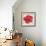 Red Hibiscus-Patricia Pinto-Framed Art Print displayed on a wall