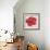 Red Hibiscus-Patricia Pinto-Framed Art Print displayed on a wall