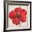 Red Hibiscus-Patricia Pinto-Framed Art Print