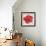 Red Hibiscus-Patricia Pinto-Framed Art Print displayed on a wall