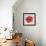 Red Hibiscus-Patricia Pinto-Framed Art Print displayed on a wall