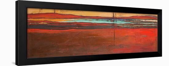 Red Horizon I-Patricia Pinto-Framed Art Print