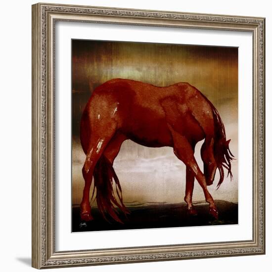 Red Horse I-Elizabeth Medley-Framed Photographic Print