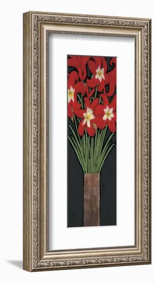 Red Hot Lilies-Rachel Rafferty-Framed Art Print