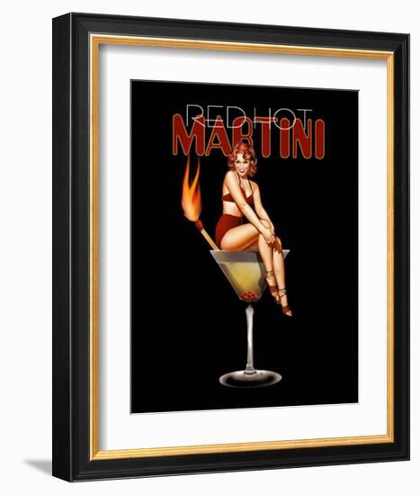 Red Hot Martini-Ralph Burch-Framed Art Print