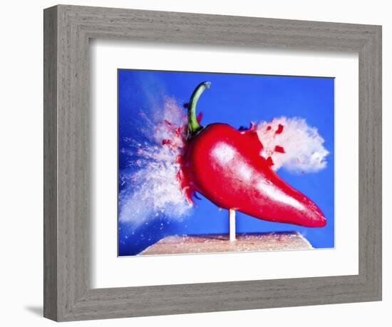 Red Hot Pepper-Alan Sailer-Framed Photographic Print