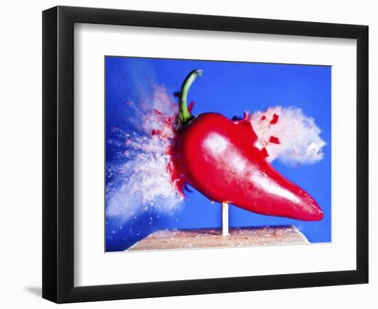 Red Hot Pepper-Alan Sailer-Framed Photographic Print