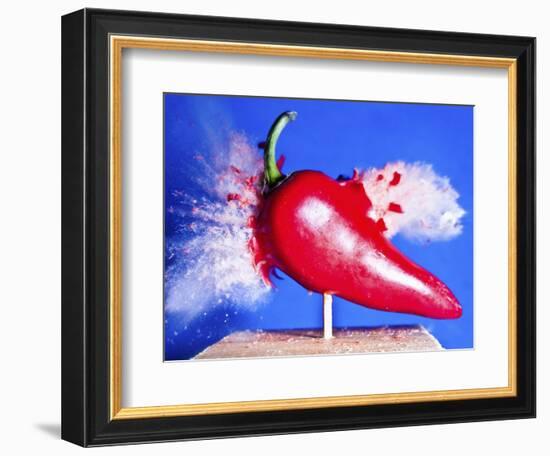 Red Hot Pepper-Alan Sailer-Framed Photographic Print