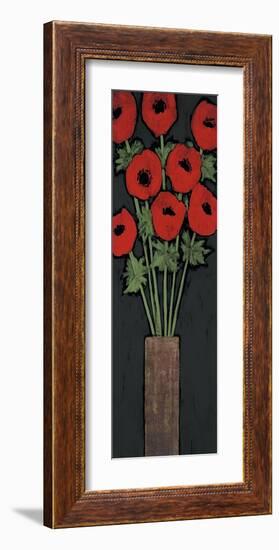 Red Hot Poppies-R^ Rafferty-Framed Giclee Print