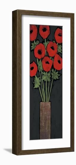 Red Hot Poppies-R^ Rafferty-Framed Giclee Print