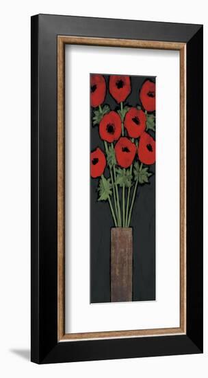 Red Hot Poppies-Rachel Rafferty-Framed Art Print