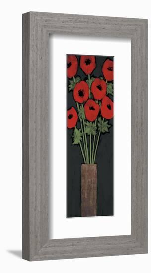 Red Hot Poppies-Rachel Rafferty-Framed Art Print