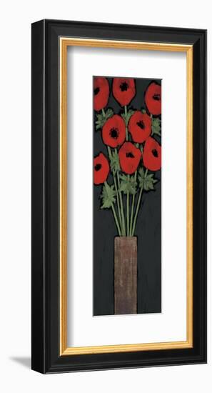 Red Hot Poppies-Rachel Rafferty-Framed Art Print