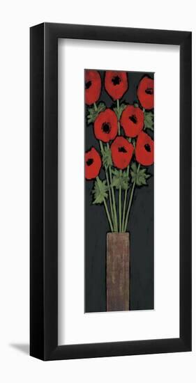 Red Hot Poppies-Rachel Rafferty-Framed Art Print