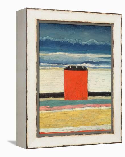 Red House, 1932-Kasimir Malevich-Framed Premier Image Canvas