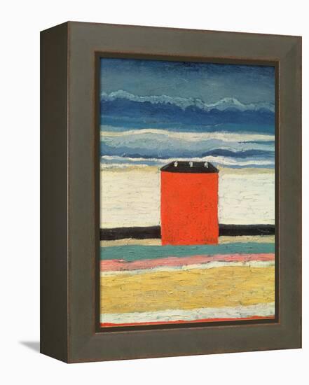 Red House, 1932-Kasimir Malevich-Framed Premier Image Canvas