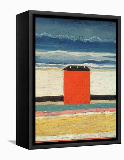 Red House, 1932-Kasimir Malevich-Framed Premier Image Canvas