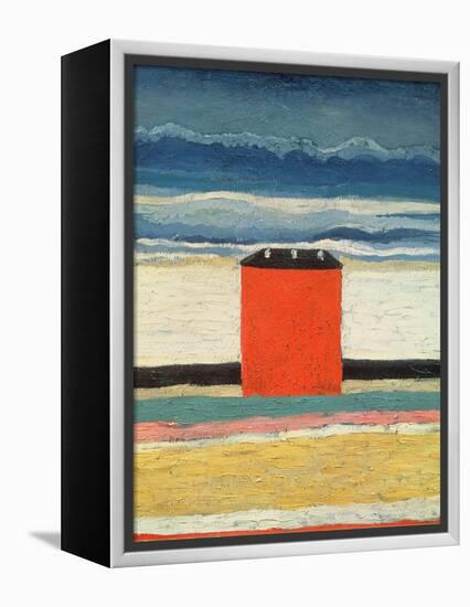 Red House, 1932-Kasimir Malevich-Framed Premier Image Canvas