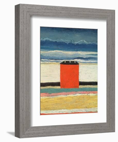 Red House, 1932-Kasimir Malevich-Framed Premium Giclee Print