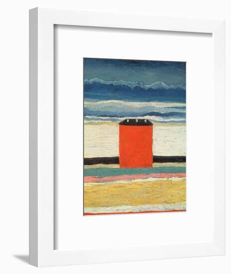 Red House, 1932-Kasimir Malevich-Framed Premium Giclee Print