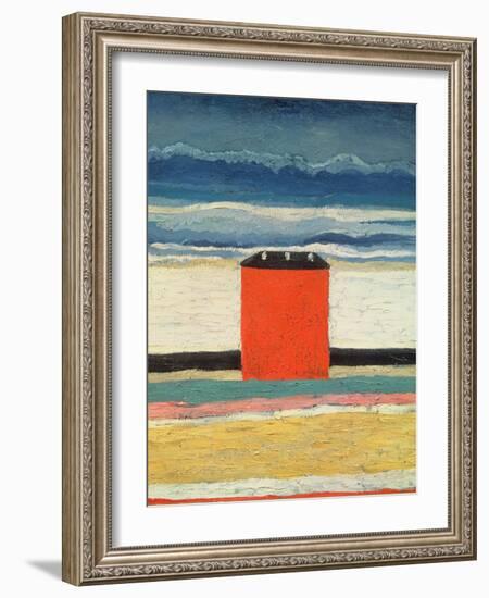 Red House, 1932-Kasimir Malevich-Framed Giclee Print