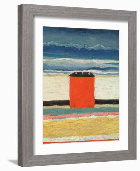 Red House, 1932-Kasimir Malevich-Framed Giclee Print