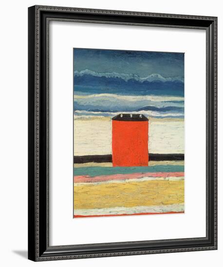 Red House, 1932-Kasimir Malevich-Framed Giclee Print