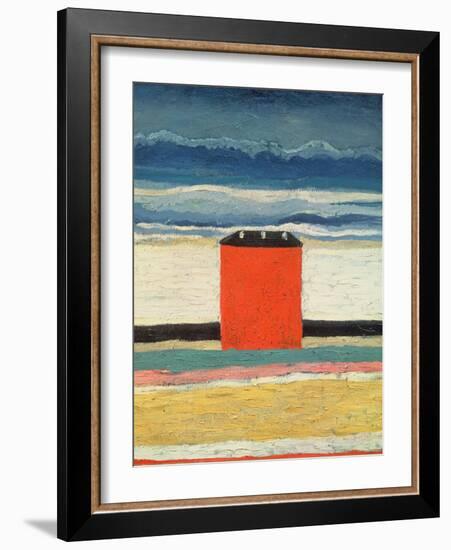 Red House, 1932-Kasimir Malevich-Framed Giclee Print