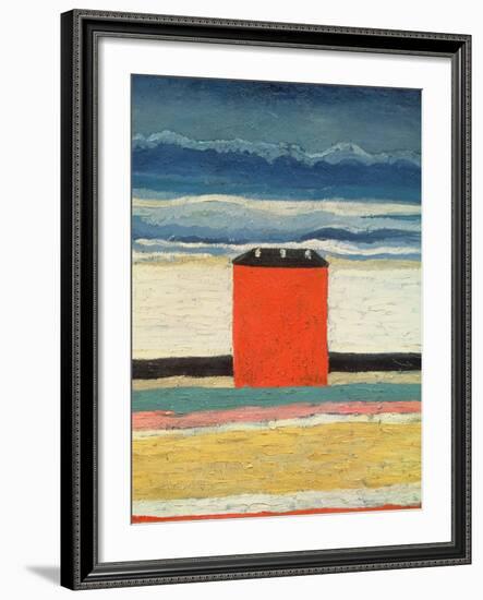 Red House, 1932-Kasimir Malevich-Framed Giclee Print