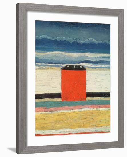 Red House, 1932-Kasimir Malevich-Framed Giclee Print