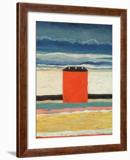 Red House, 1932-Kasimir Malevich-Framed Giclee Print