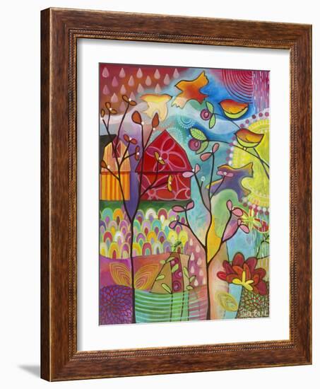 Red House 1-Carla Bank-Framed Giclee Print