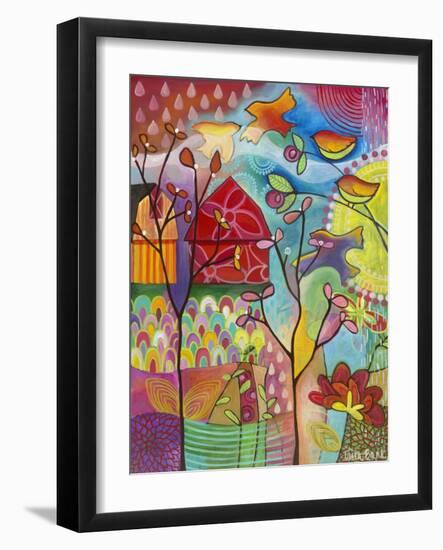 Red House 1-Carla Bank-Framed Giclee Print