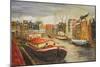 Red House Boat, Amsterdam, 1999-Antonia Myatt-Mounted Giclee Print
