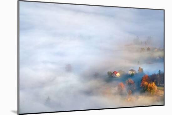 Red House-Marcin Sobas-Mounted Photographic Print