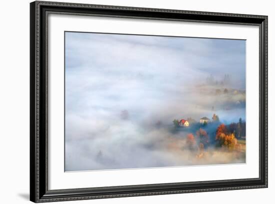 Red House-Marcin Sobas-Framed Photographic Print