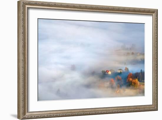 Red House-Marcin Sobas-Framed Photographic Print