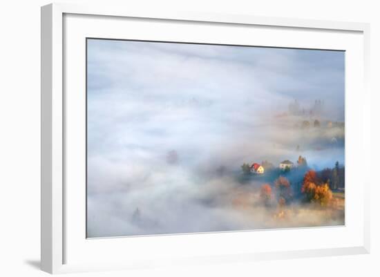 Red House-Marcin Sobas-Framed Photographic Print