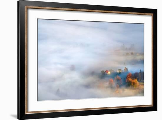 Red House-Marcin Sobas-Framed Photographic Print