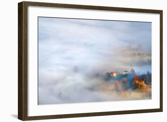 Red House-Marcin Sobas-Framed Photographic Print