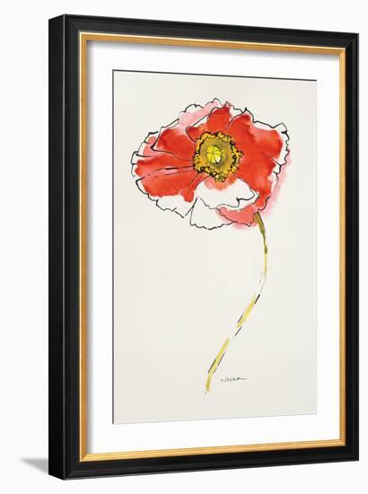Red Icelands I-Shirley Novak-Framed Art Print