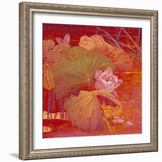 Red Illusion-Ailian Price-Framed Art Print