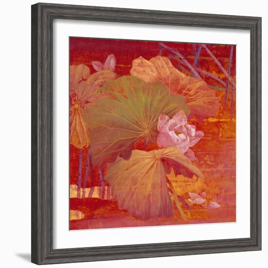 Red Illusion-Ailian Price-Framed Art Print