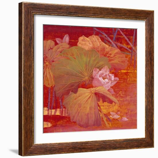 Red Illusion-Ailian Price-Framed Art Print