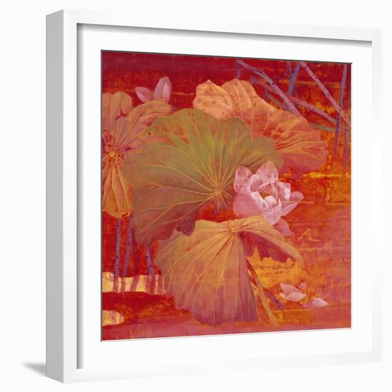 Red Illusion-Ailian Price-Framed Art Print